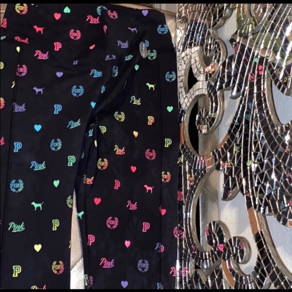 PINK Victoria's Secret Pants - BRAND NEW NOT EVEN ONLINE YET PINK RAINBOW OMBRÉ